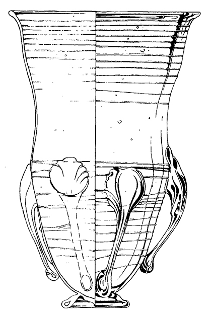 claw beaker
